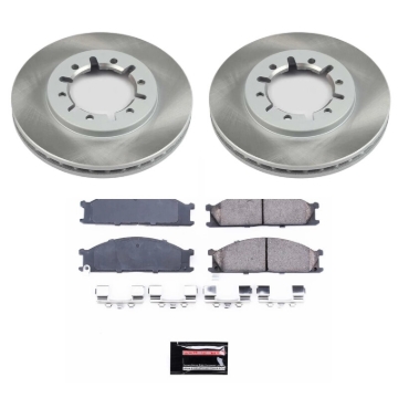 Picture of Power Stop 98-04 Nissan Frontier Front Semi-Coated Rotor Kit
