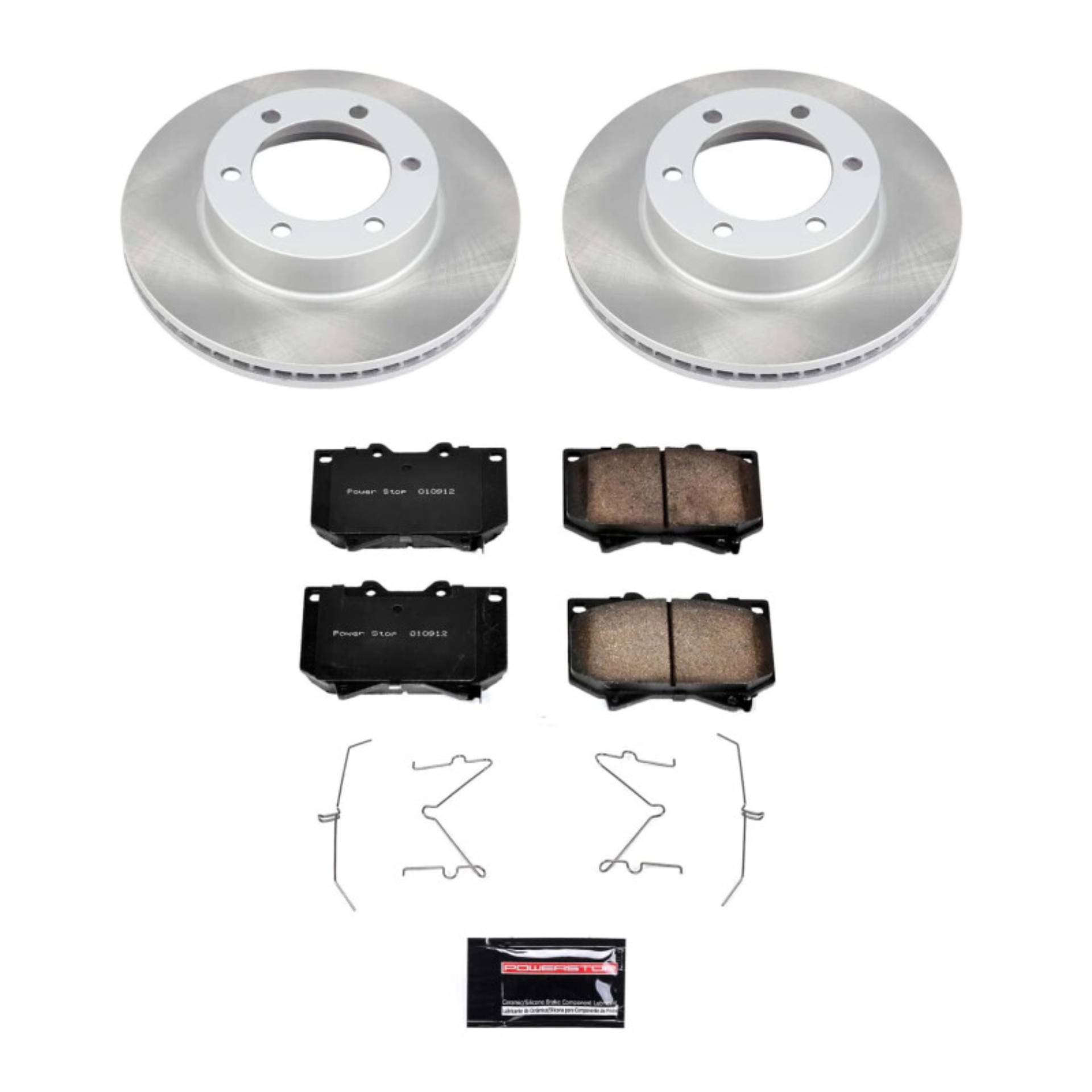 Picture of PowerStop PSB Semi-Coated Rotor Kits Brake Kits - SC2323