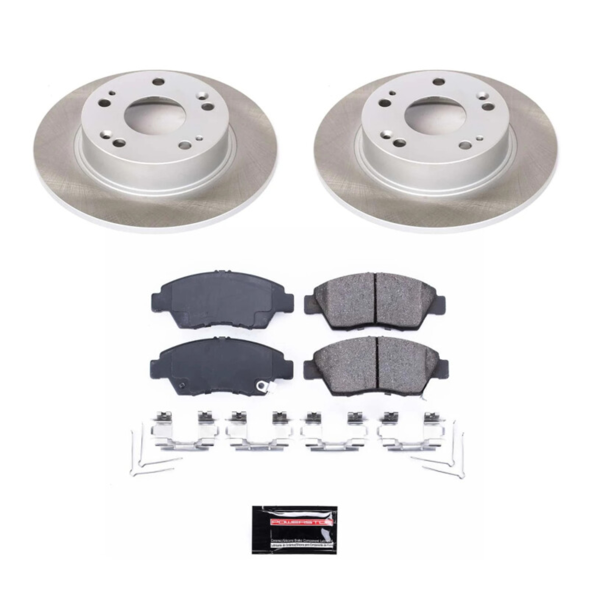 Picture of PowerStop PSB Semi-Coated Rotor Kits Brake Kits - SC2389