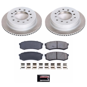 Picture of Power Stop 01-07 Toyota Sequoia Rear Semi-Coated Rotor Kit