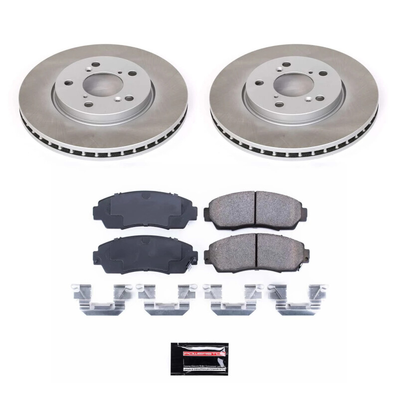 Picture of Power Stop 05-10 Honda Odyssey Front Semi-Coated Rotor Kit