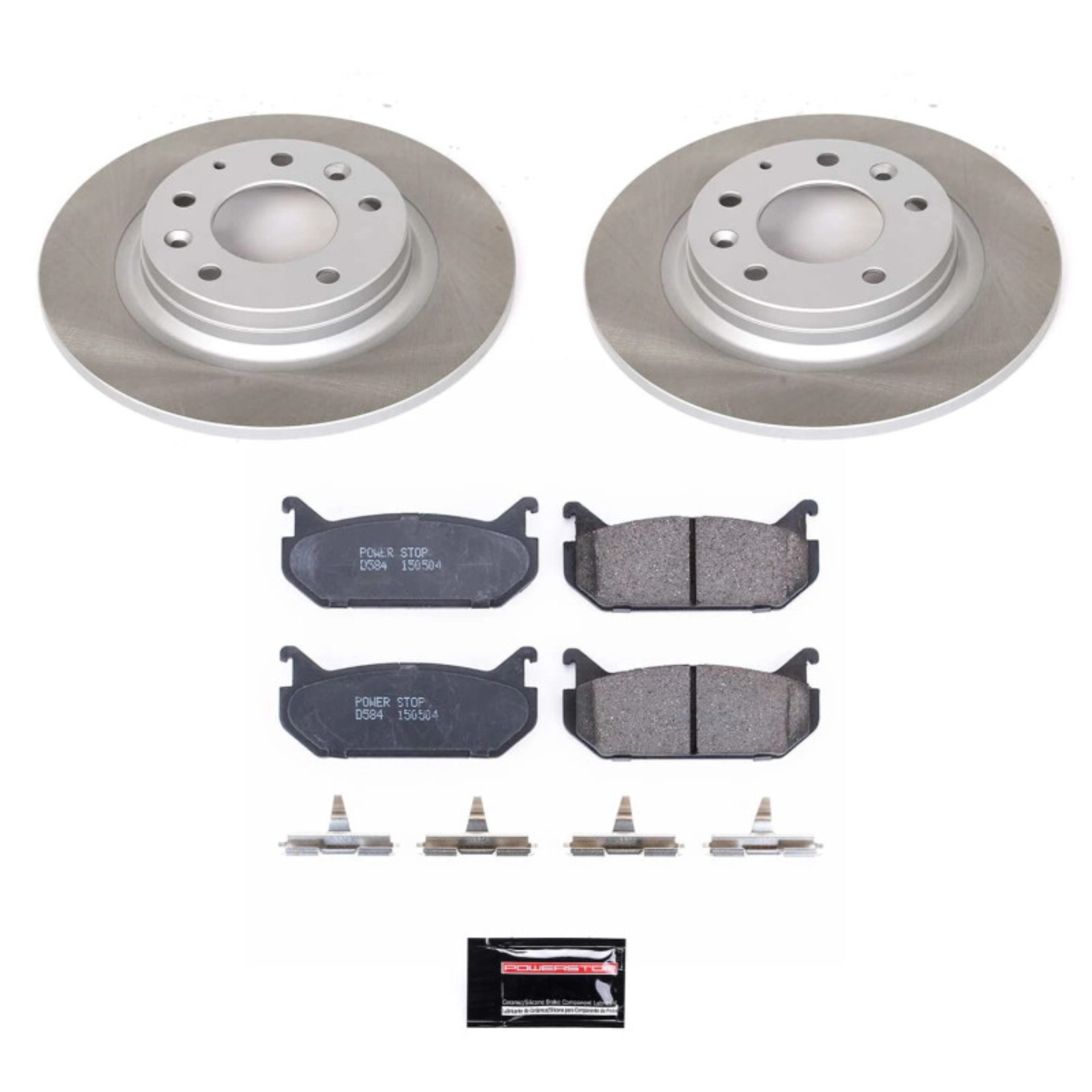 Picture of Power Stop 98-02 Mazda 626 Rear Semi-Coated Rotor Kit