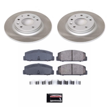 Picture of Power Stop 2003 Mazda Protege Rear Semi-Coated Rotor Kit