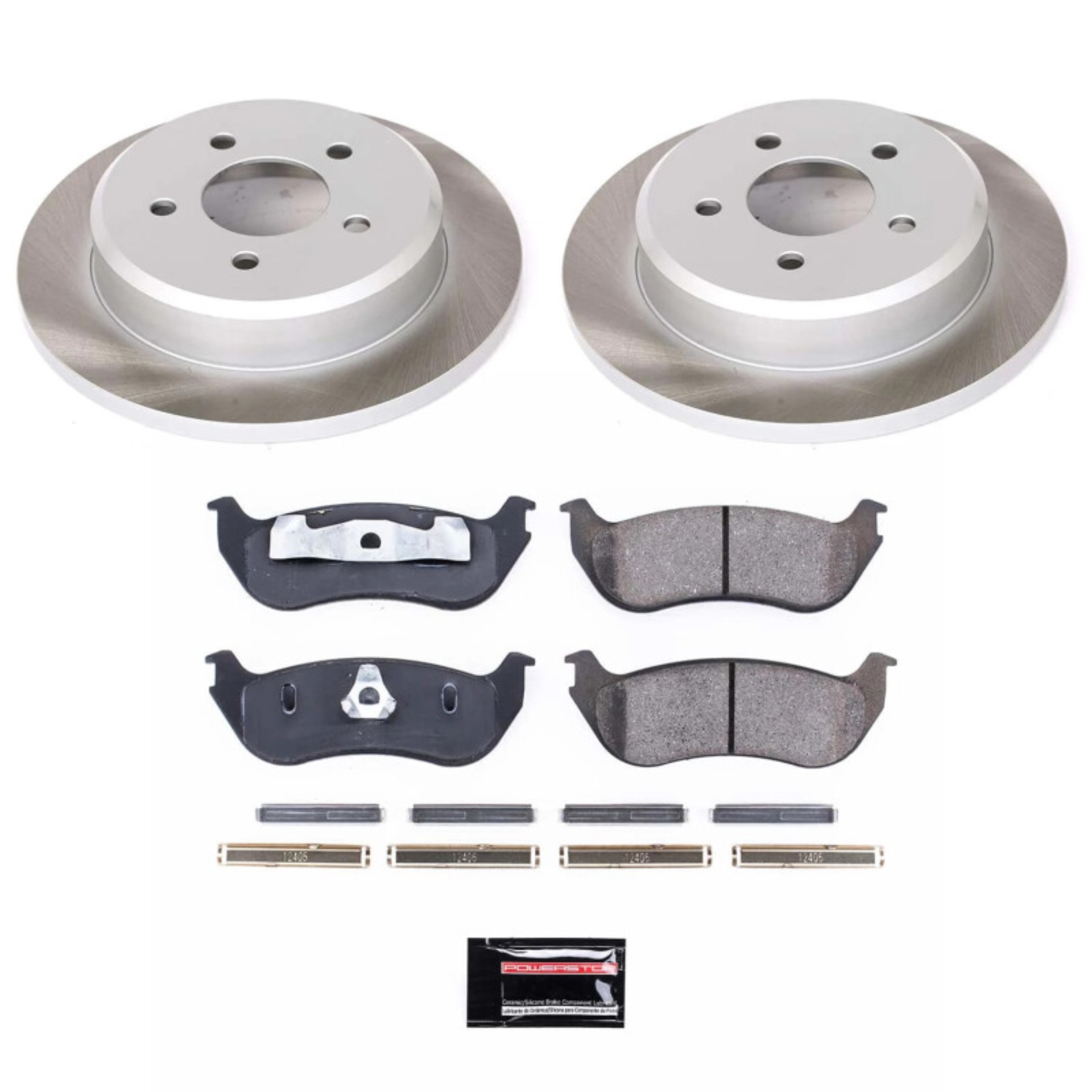 Picture of Power Stop 96-02 Mercury Grand Marquis Rear Semi-Coated Rotor Kit