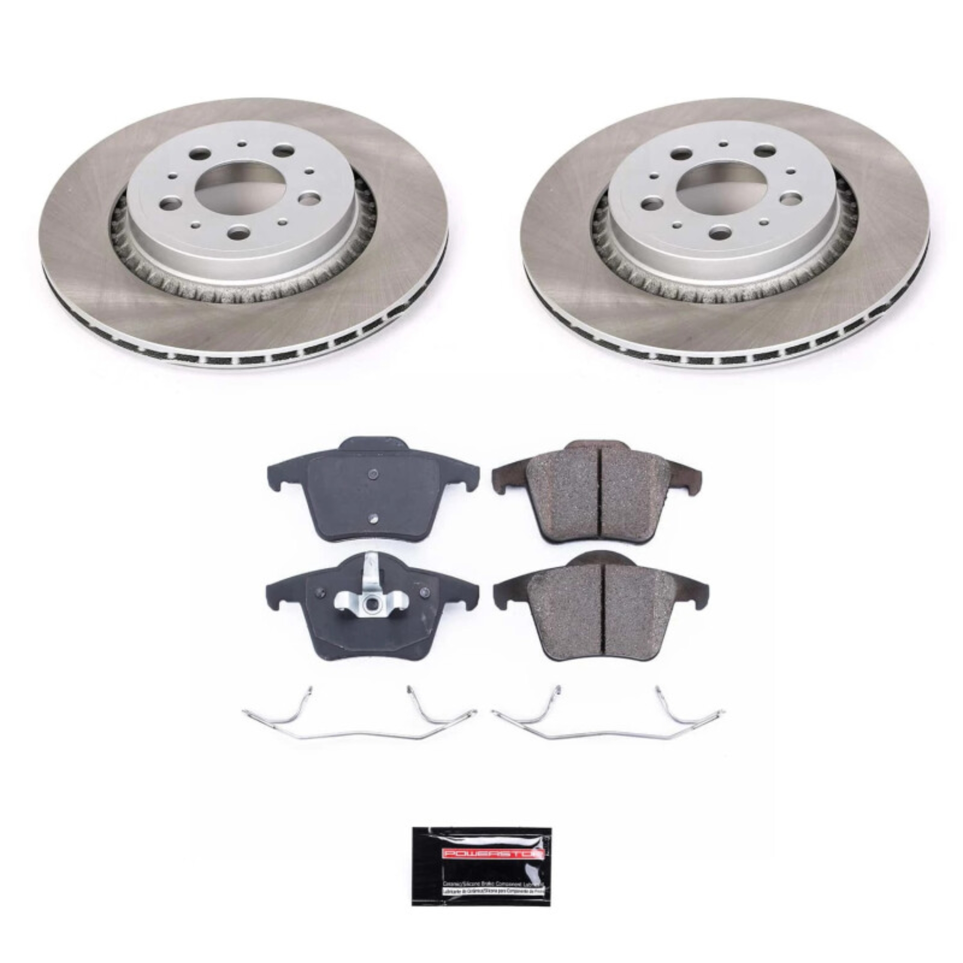 Picture of Power Stop 03-14 Volvo XC90 Rear Semi-Coated Rotor Kit