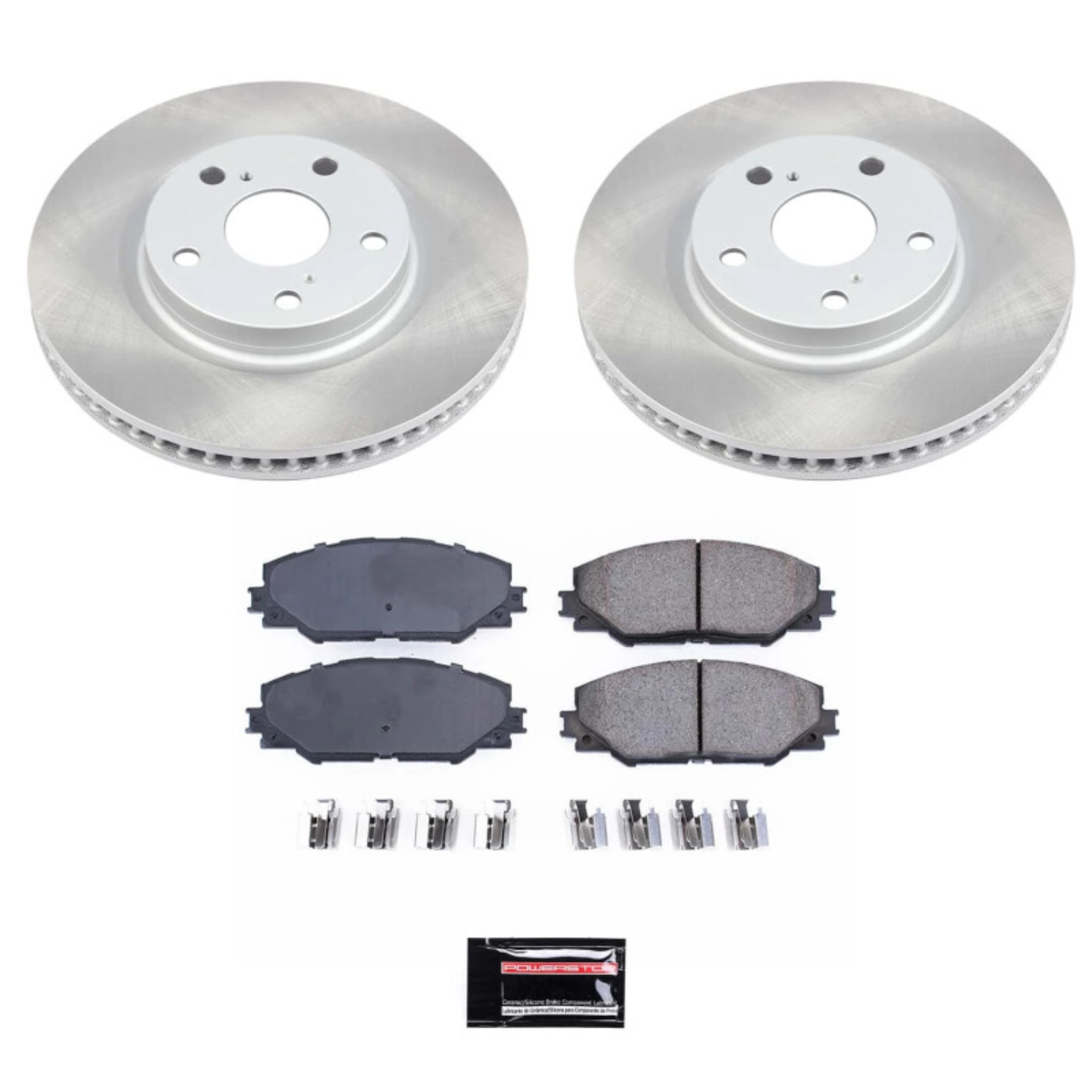 Picture of Power Stop 06-18 Toyota RAV4 Front Semi-Coated Rotor Kit