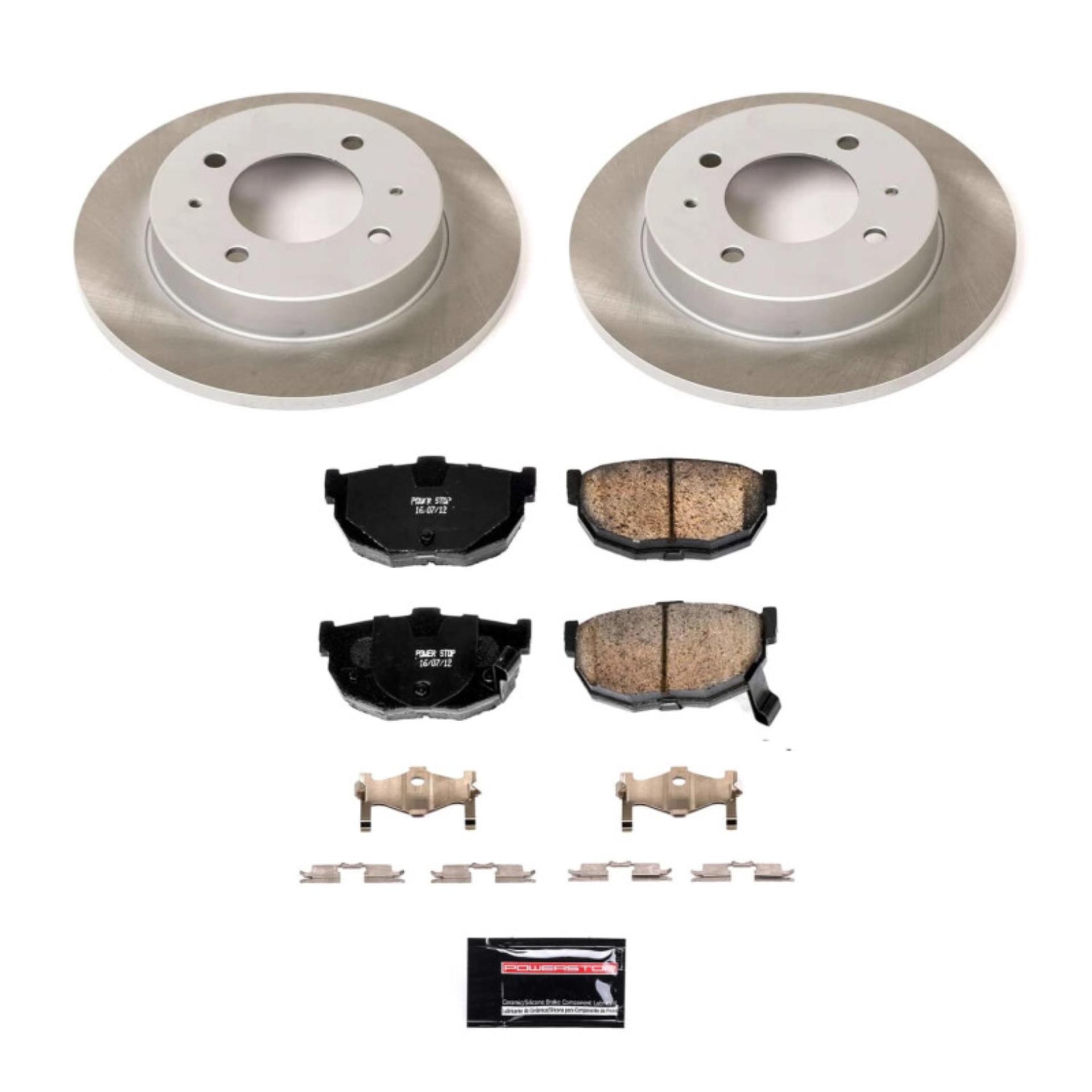 Picture of Power Stop 97-01 Hyundai Tiburon Rear Semi-Coated Rotor Kit
