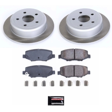 Picture of Power Stop 2018 Jeep Wrangler JK Rear Semi-Coated Rotor Kit