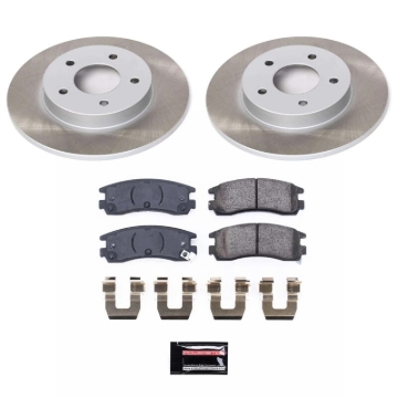 Picture of Power Stop 92-96 Cadillac Seville Rear Semi-Coated Rotor Kit