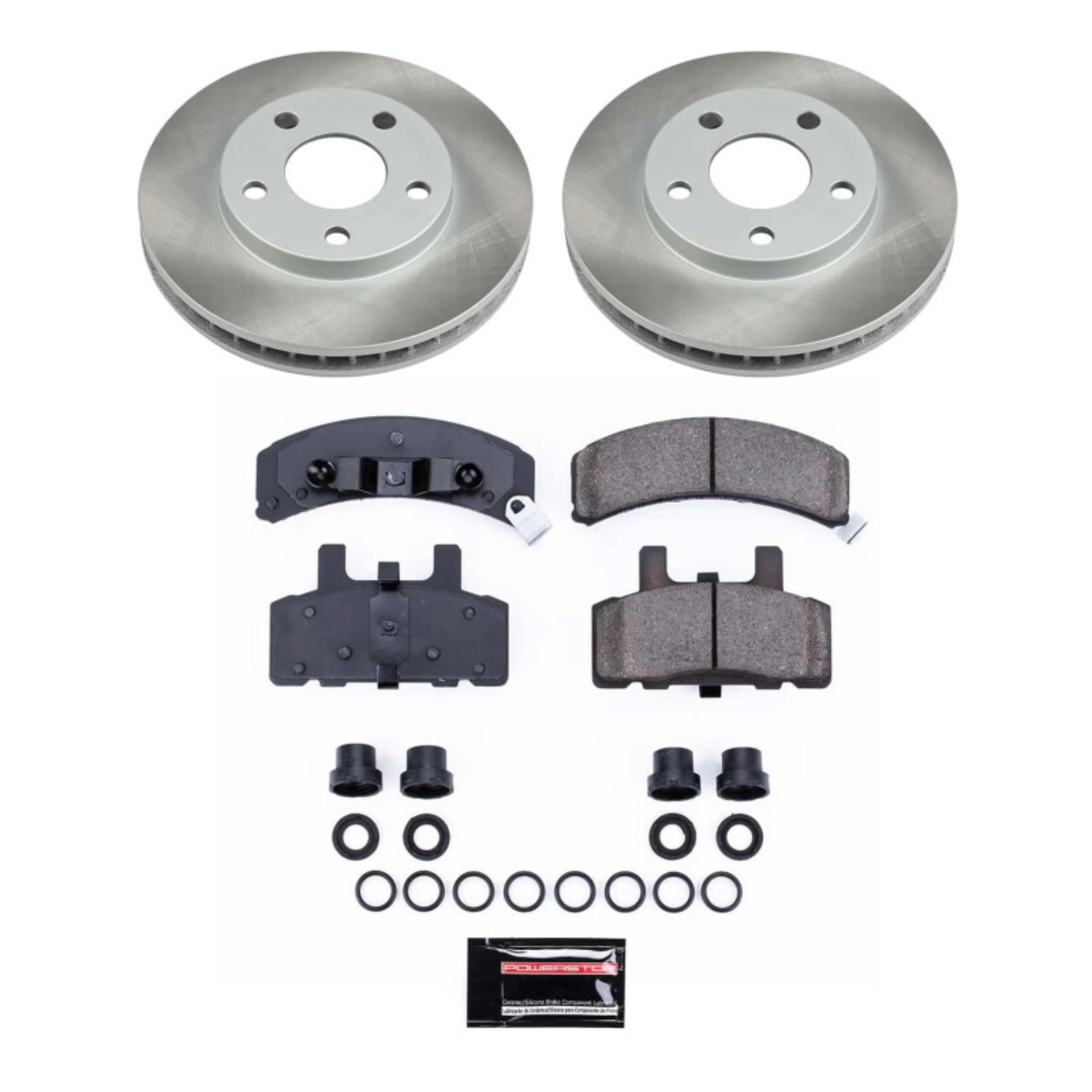 Picture of Power Stop 90-92 Cadillac Fleetwood Front Semi-Coated Rotor Kit