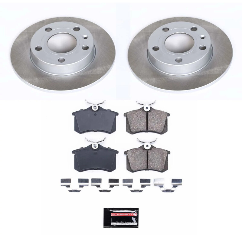 Picture of PowerStop PSB Semi-Coated Rotor Kits Brake Kits - SC3129
