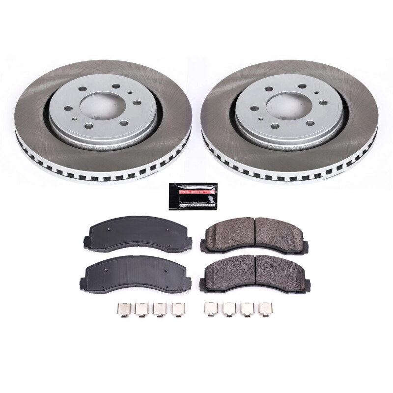 Picture of PowerStop PSB Semi-Coated Rotor Kits Brake Kits - SC3167