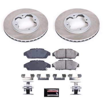Picture of Power Stop 90-93 Honda Accord Front Semi-Coated Rotor Kit