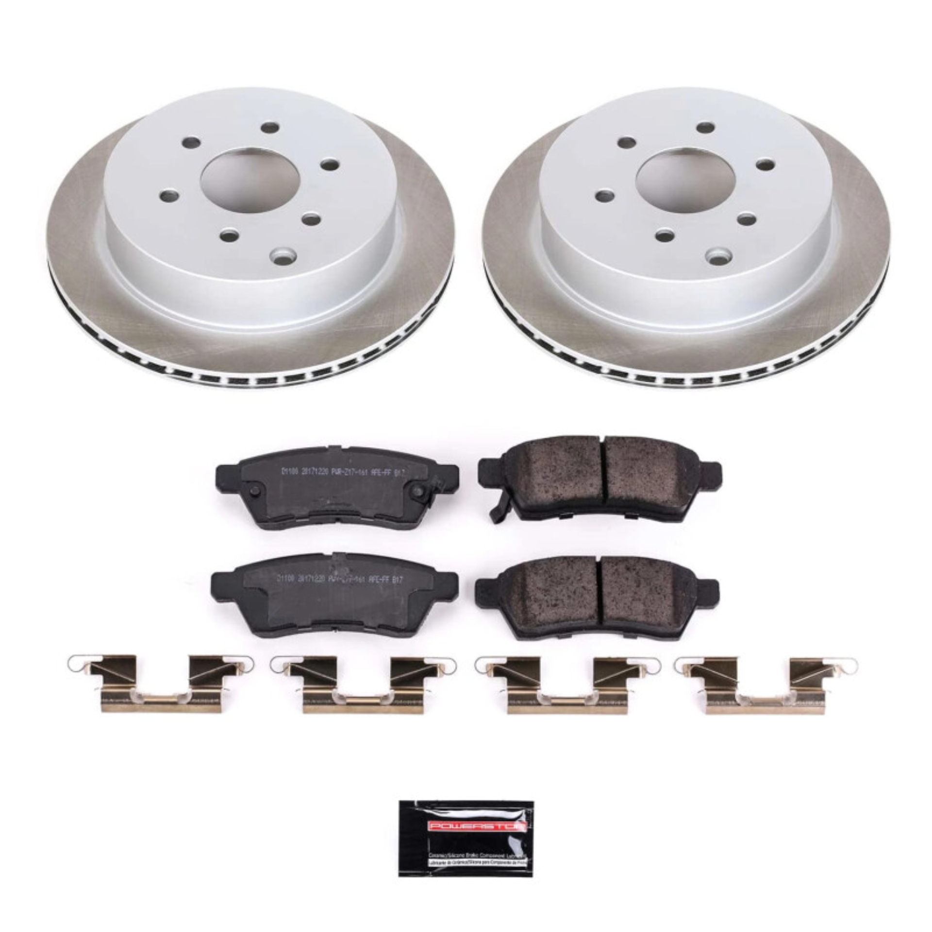 Picture of PowerStop PSB Semi-Coated Rotor Kits Brake Kits - SC4621