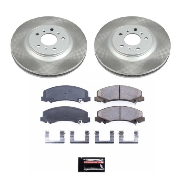 Picture of Power Stop 14-16 Chevrolet Impala Limited Front Semi-Coated Rotor Kit