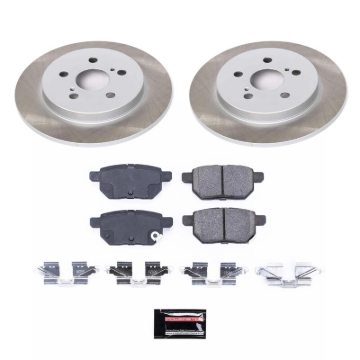 Picture of Power Stop 17-22 Toyota Prius Prime Rear Semi-Coated Rotor Kit