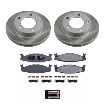 Picture of Power Stop 94-96 Ford F-150 Front Semi-Coated Rotor Kit