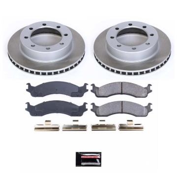 Picture of Power Stop 95-97 Ford F-350 Front Semi-Coated Rotor Kit