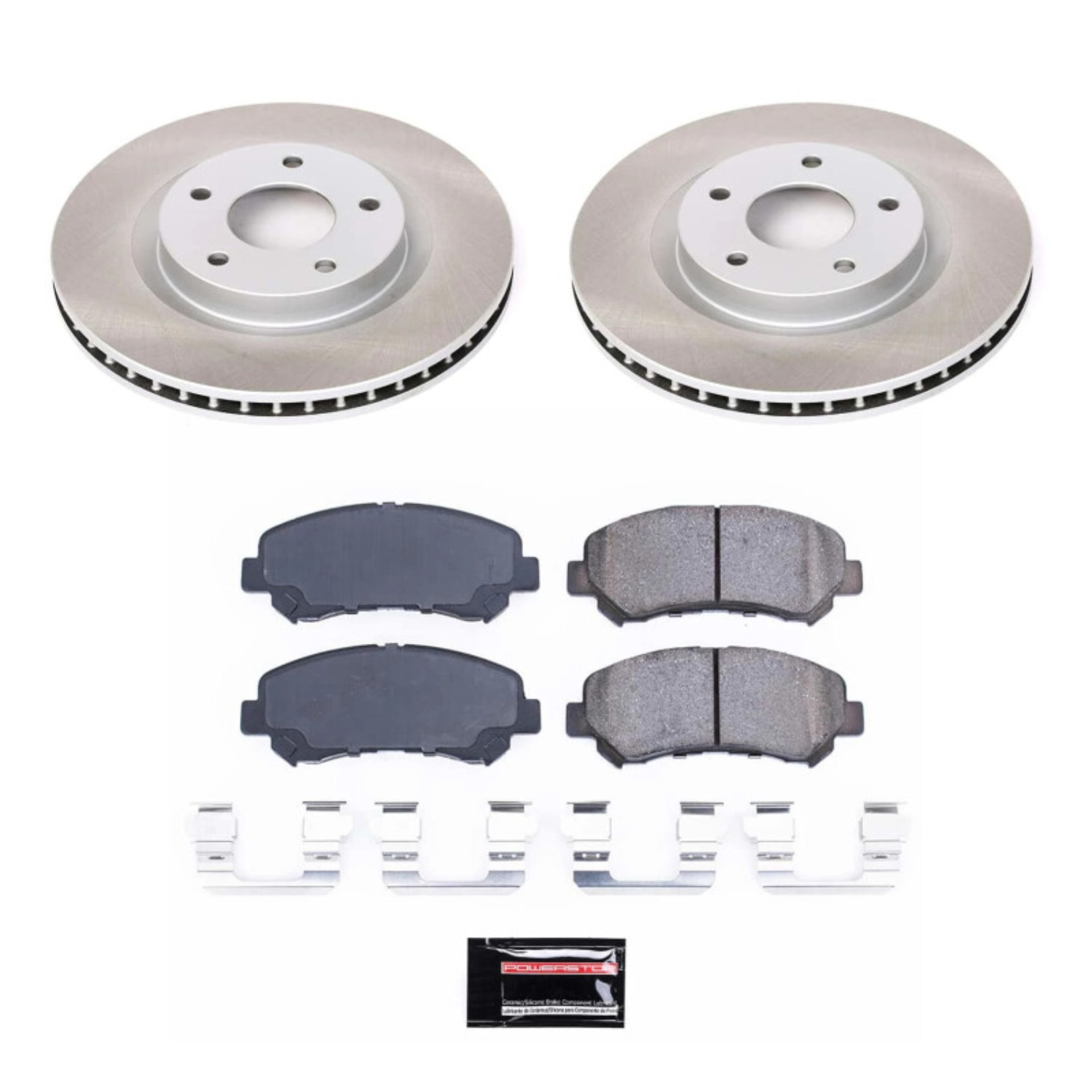 Picture of Power Stop 14-15 Nissan Rogue Select Front Semi-Coated Rotor Kit