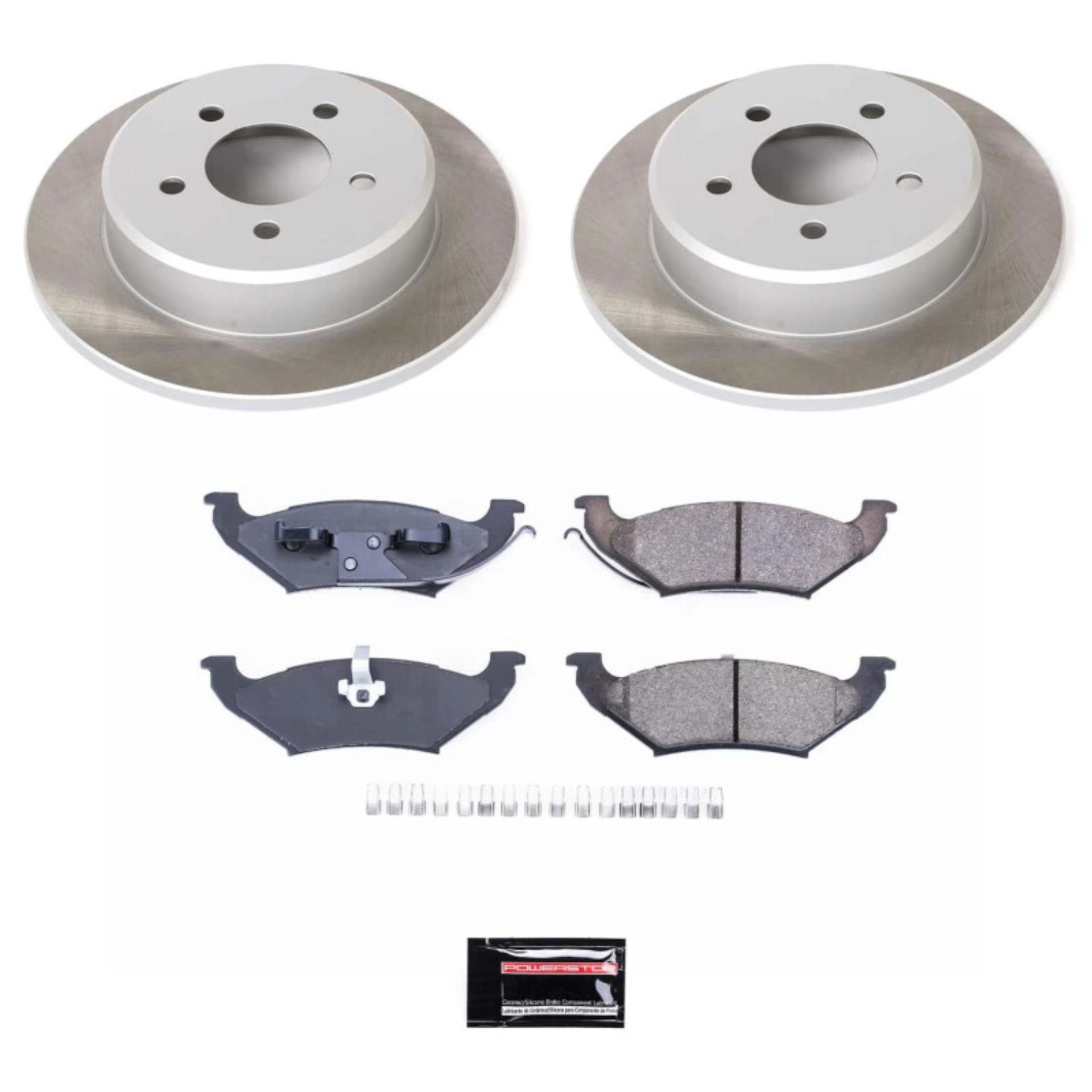Picture of Power Stop 98-00 Plymouth Voyager Rear Semi-Coated Rotor Kit