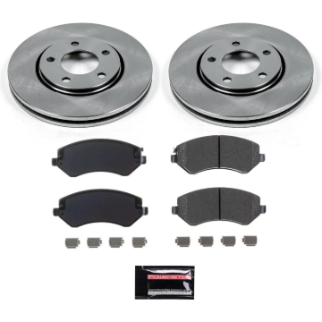 Picture of Power Stop 01-06 Dodge Grand Caravan Front Semi-Coated Rotor Kit
