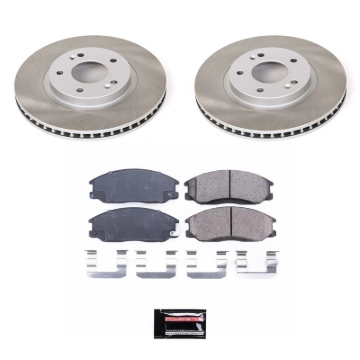 Picture of Power Stop 01-06 Hyundai Santa Fe Front Semi-Coated Rotor Kit