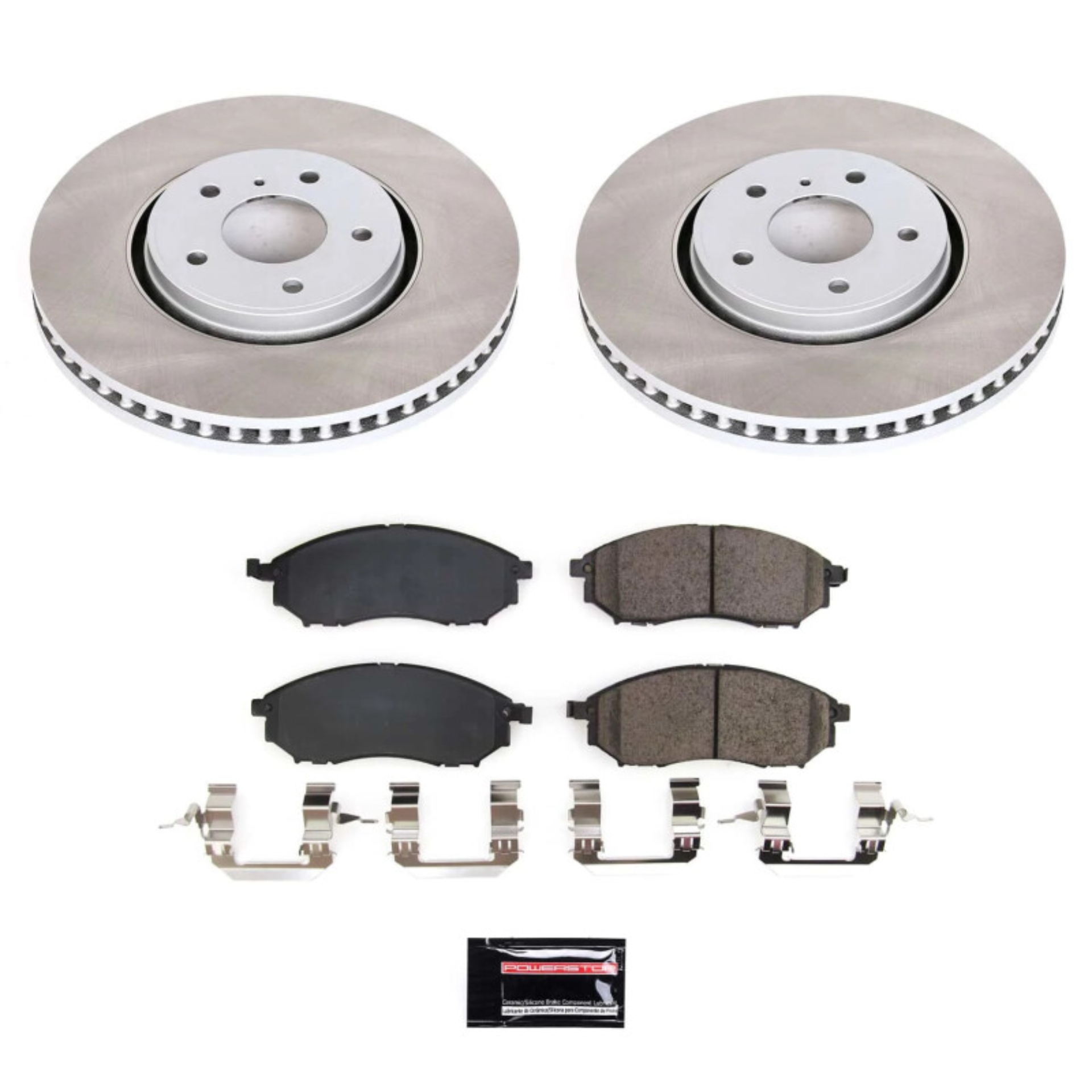 Picture of Power Stop 2014 Infiniti QX70 Front Semi-Coated Rotor Kit