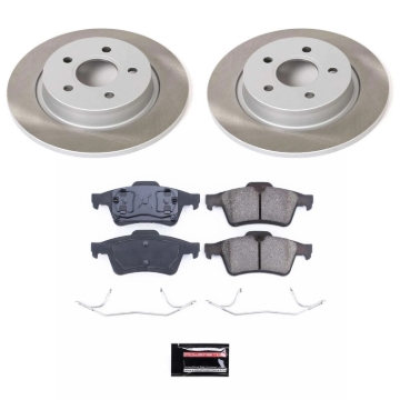 Picture of Power Stop 2005 Volvo V50 Rear Semi-Coated Rotor Kit