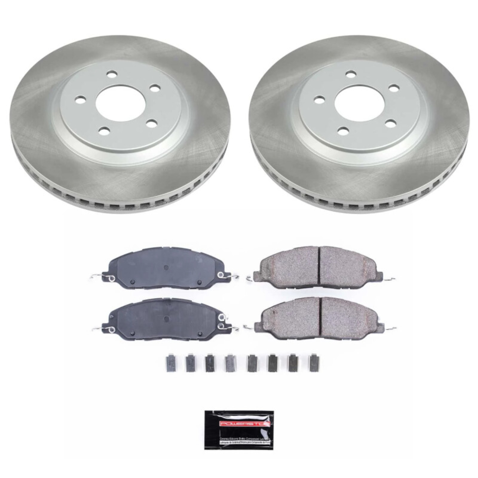 Picture of Power Stop 11-14 Ford Mustang Front Semi-Coated Rotor Kit