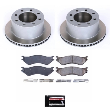 Picture of Power Stop 01-02 Dodge Ram 3500 Rear Semi-Coated Rotor Kit
