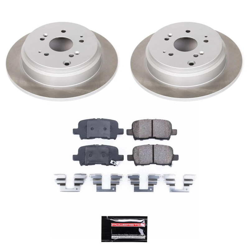 Picture of PowerStop PSB Semi-Coated Rotor Kits Brake Kits - SC5502