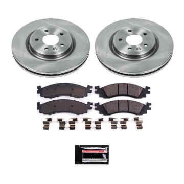 Picture of Power Stop 2010 Ford Taurus Front Semi-Coated Rotor Kit