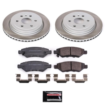 Picture of Power Stop 2011 Saab 9-4X Rear Semi-Coated Rotor Kit