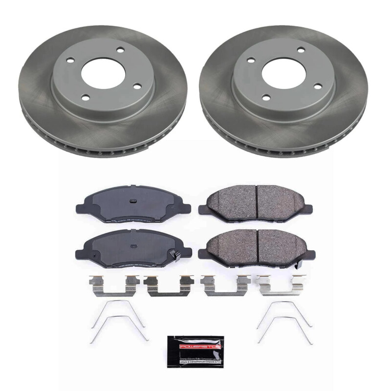 Picture of PowerStop PSB Semi-Coated Rotor Kits Brake Kits - SC5862