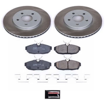 Picture of Power Stop 2012 Ford Mustang Rear Semi-Coated Rotor Kit