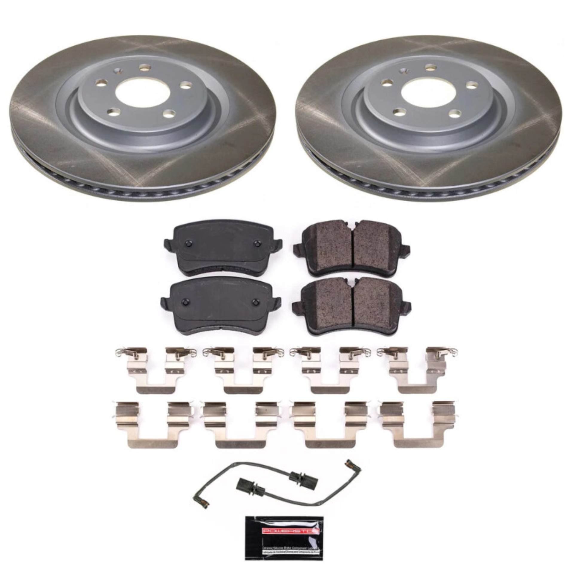 Picture of Power Stop 15-21 Porsche Macan Rear Semi-Coated Rotor Kit