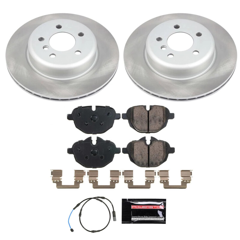 Picture of Power Stop 12-16 BMW ActiveHybrid 5 Rear Semi-Coated Rotor Kit