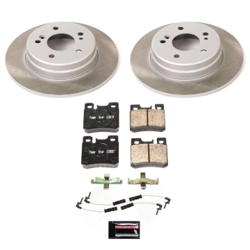 Picture of Power Stop 90-92 Mercedes-Benz 300TE Rear Semi-Coated Rotor Kit