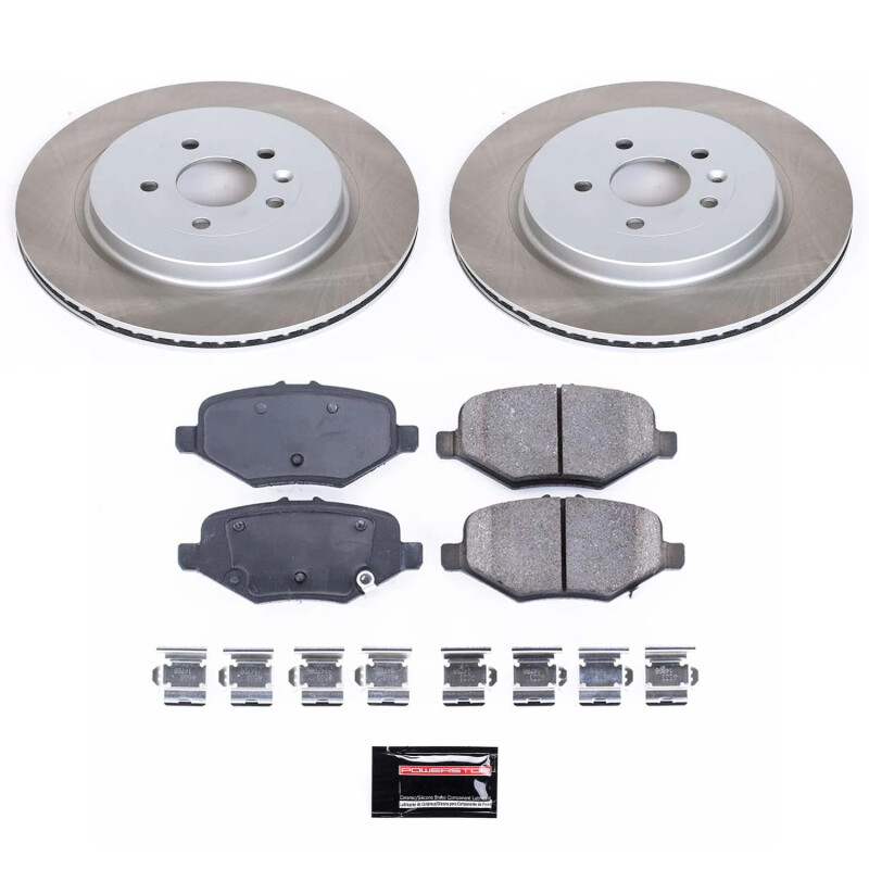 Picture of PowerStop PSB Semi-Coated Rotor Kits Brake Kits - SC6376