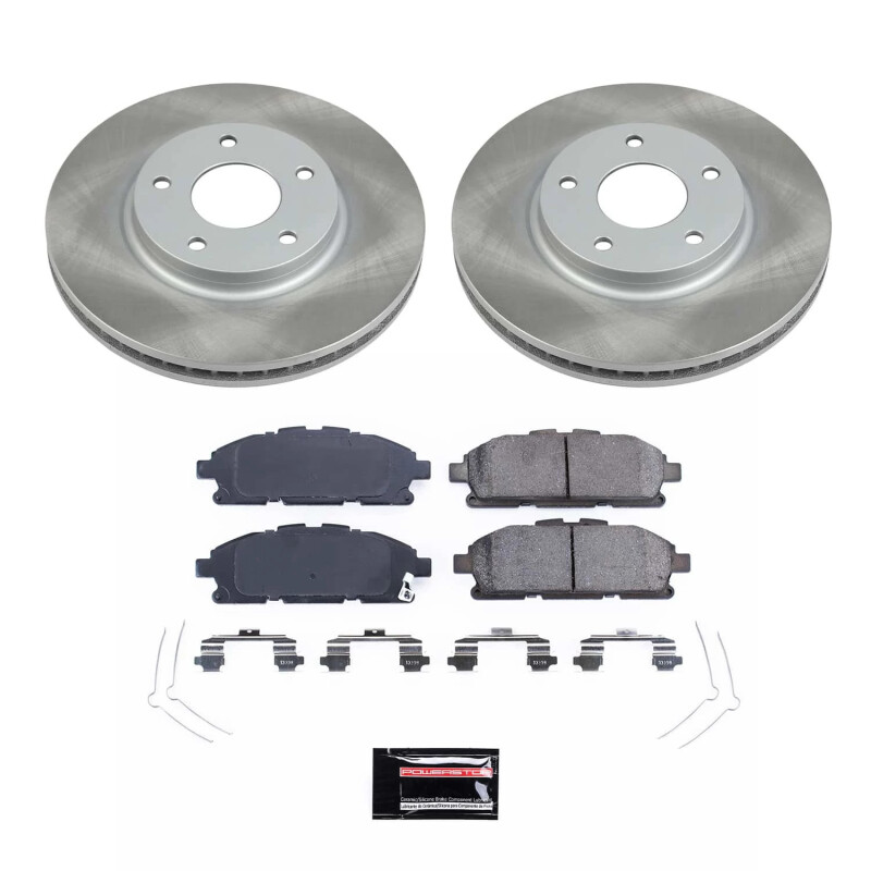 Picture of Power Stop 11-17 Nissan Quest Front Semi-Coated Rotor Kit