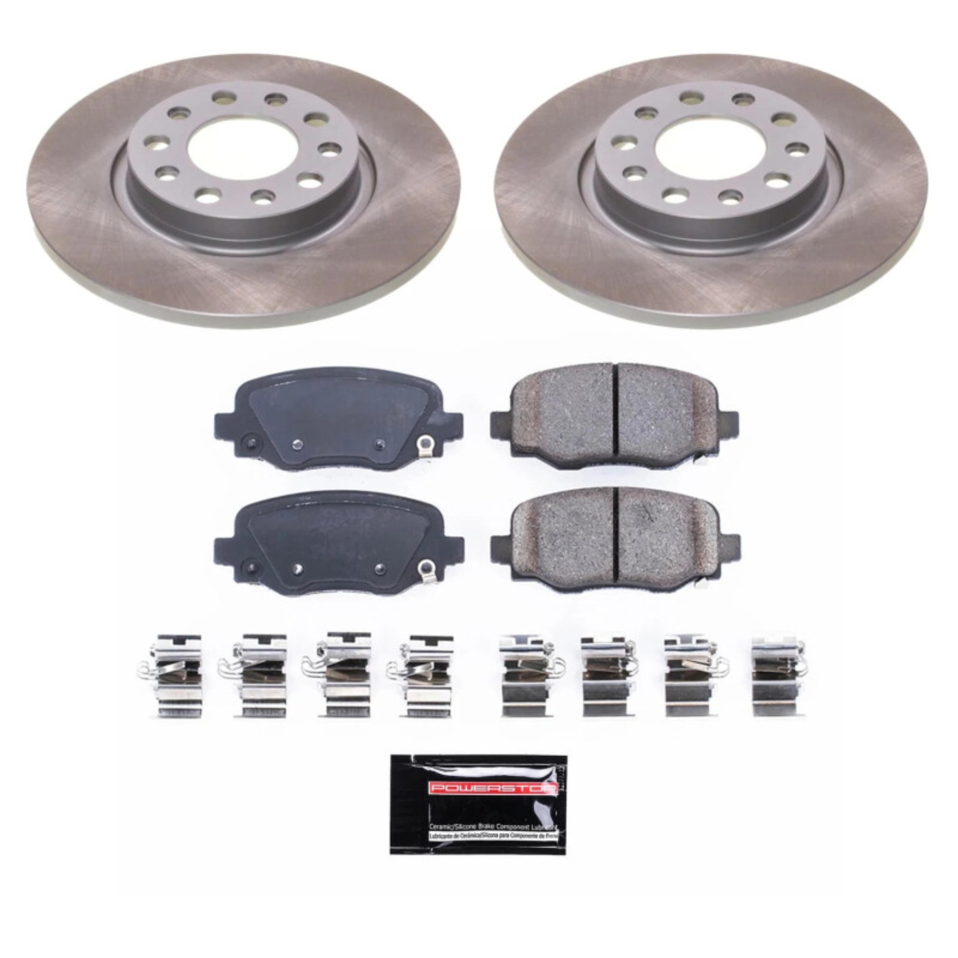 Picture of Power Stop 14-22 Jeep Cherokee Rear Semi-Coated Rotor Kit