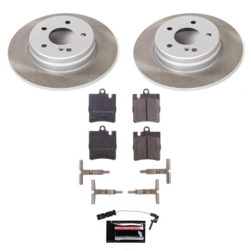 Picture of Power Stop 00-03 Mercedes-Benz CLK430 Rear Semi-Coated Rotor Kit