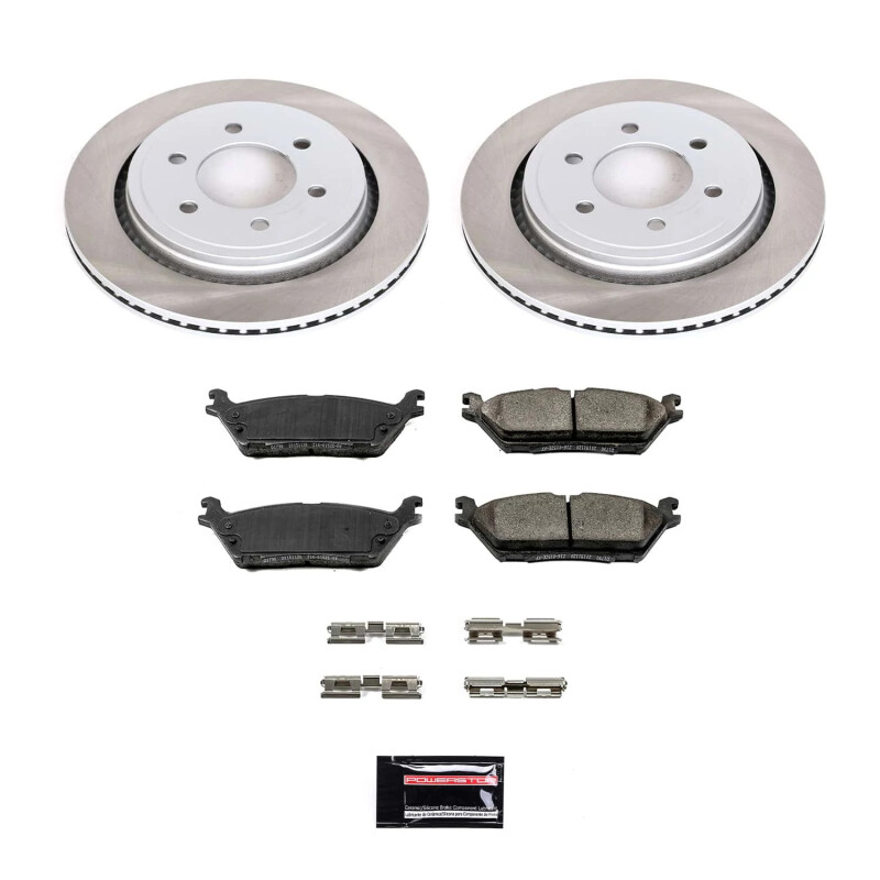 Picture of PowerStop PSB Semi-Coated Rotor Kits Brake Kits - SC6814