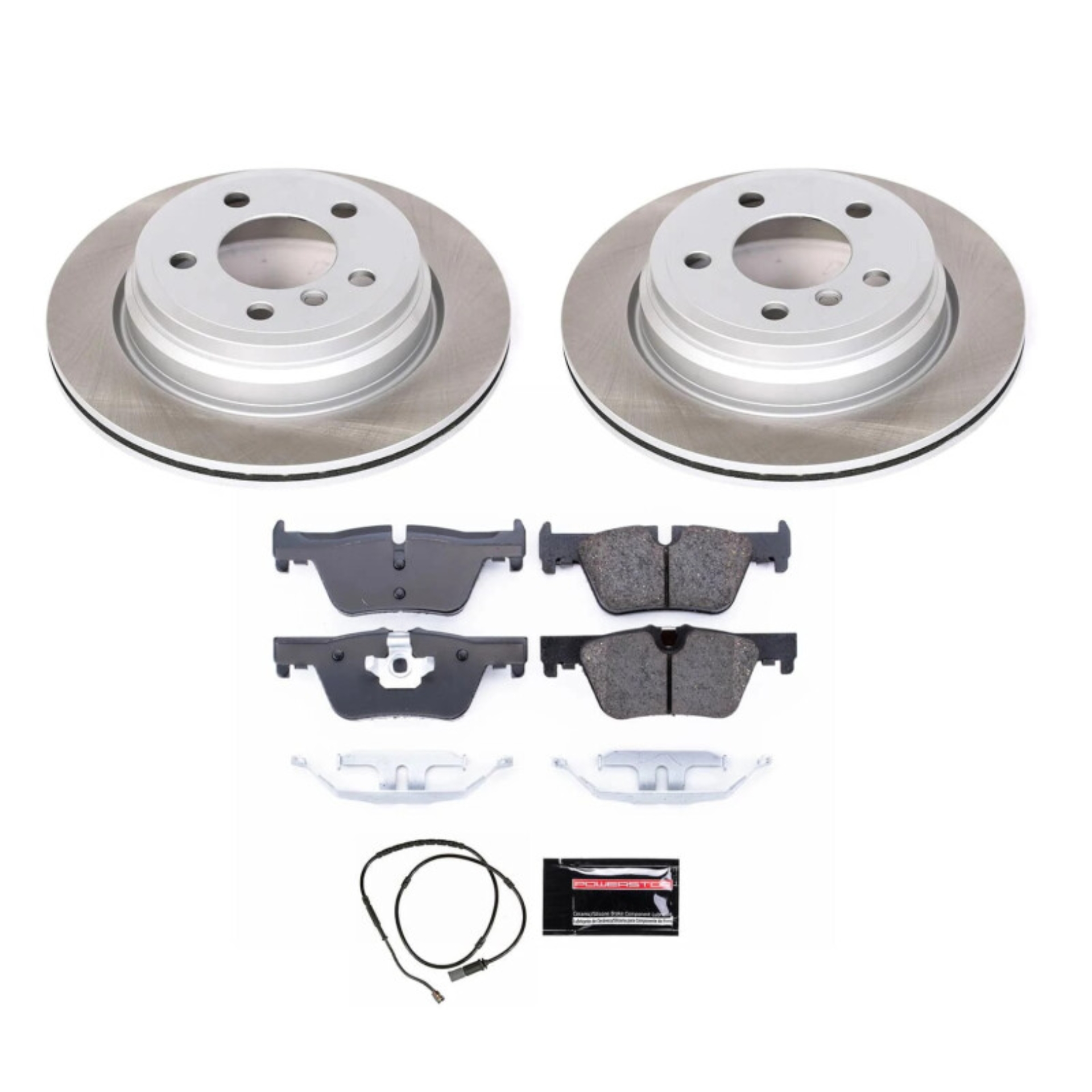 Picture of Power Stop 17-20 BMW 430i xDrive Gran Coupe Rear Semi-Coated Rotor Kit