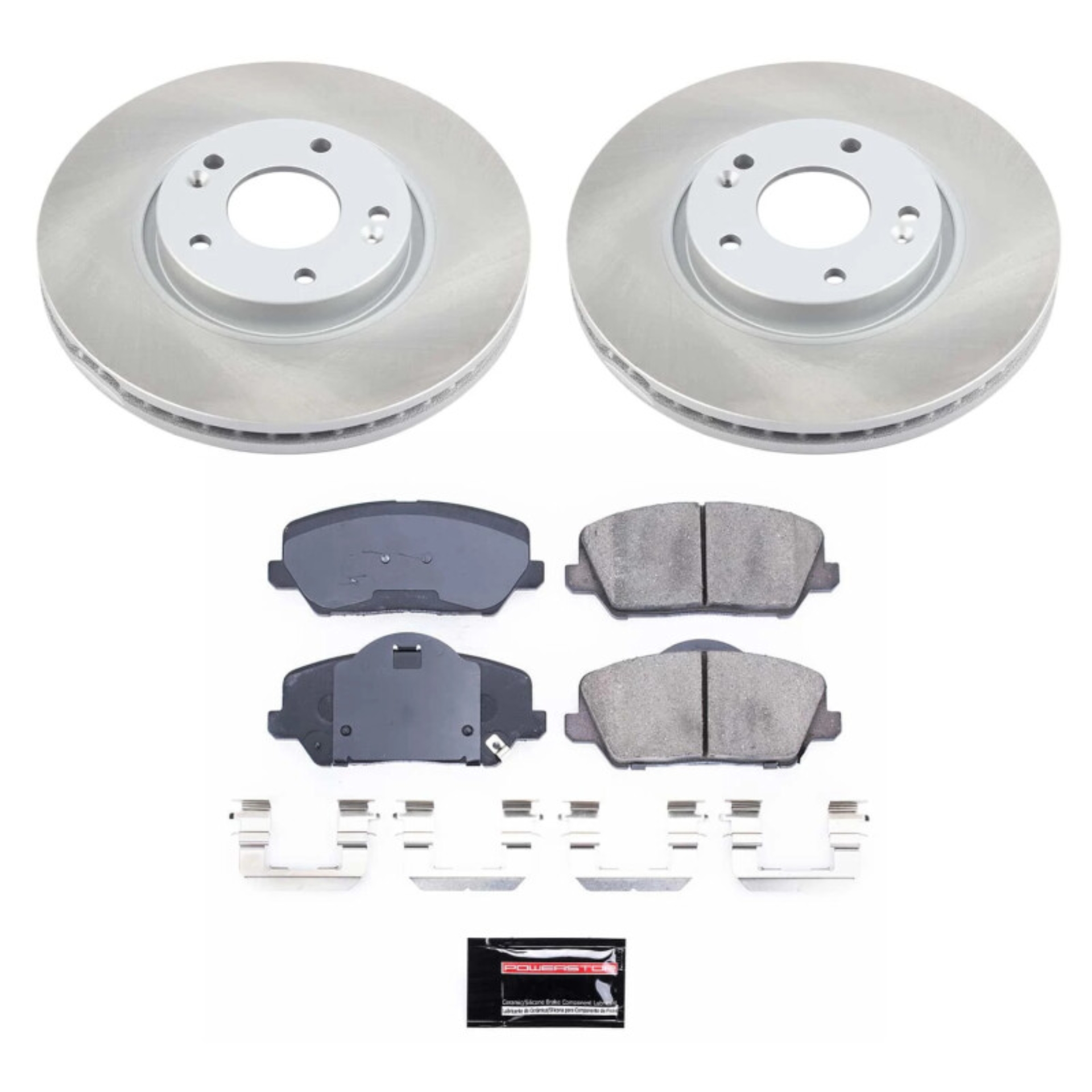 Picture of Power Stop 14-16 Kia Forte5 Front Semi-Coated Rotor Kit