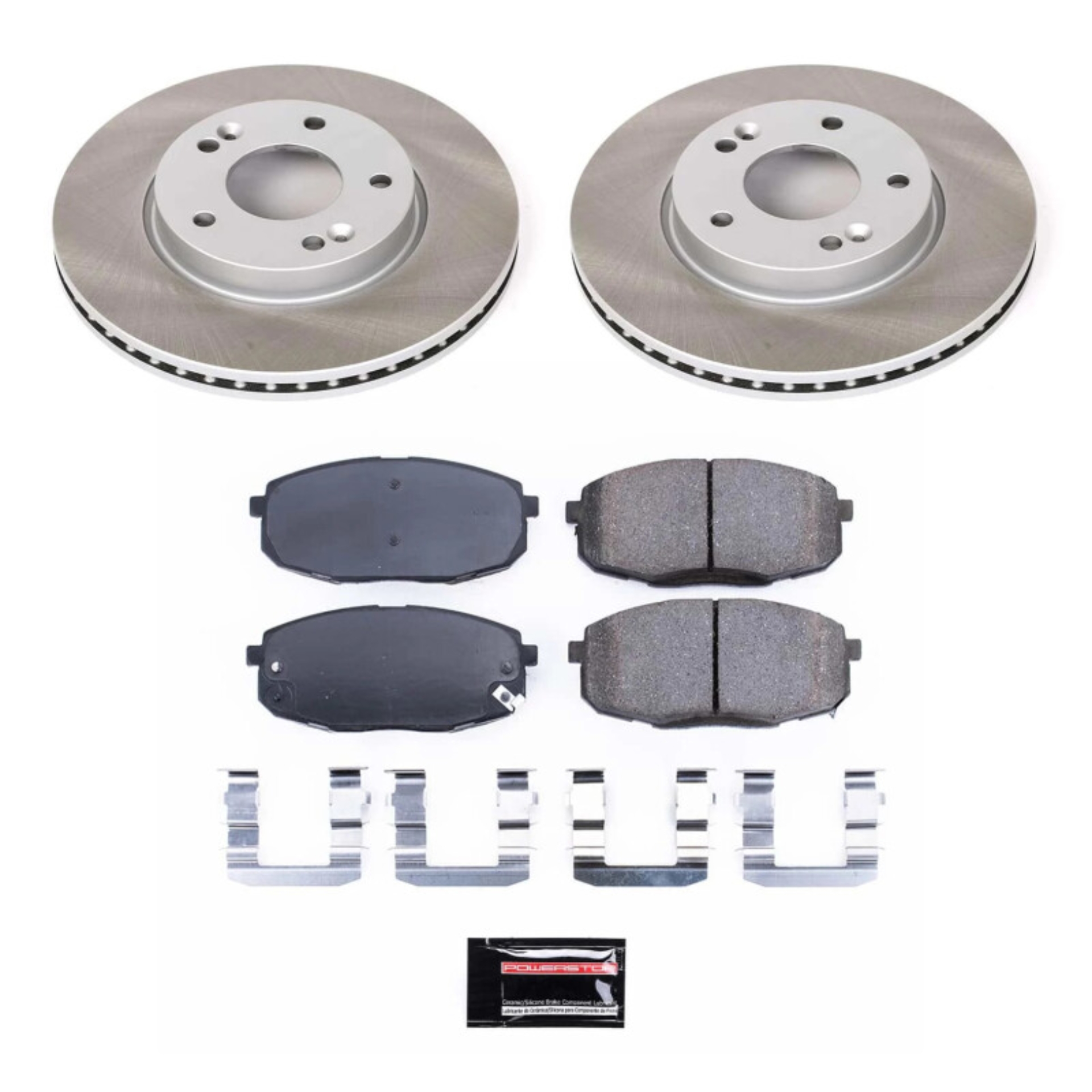 Picture of Power Stop 14-16 Kia Soul Front Semi-Coated Rotor Kit