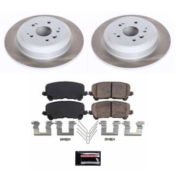 Picture of Power Stop 14-16 Acura MDX Rear Semi-Coated Rotor Kit