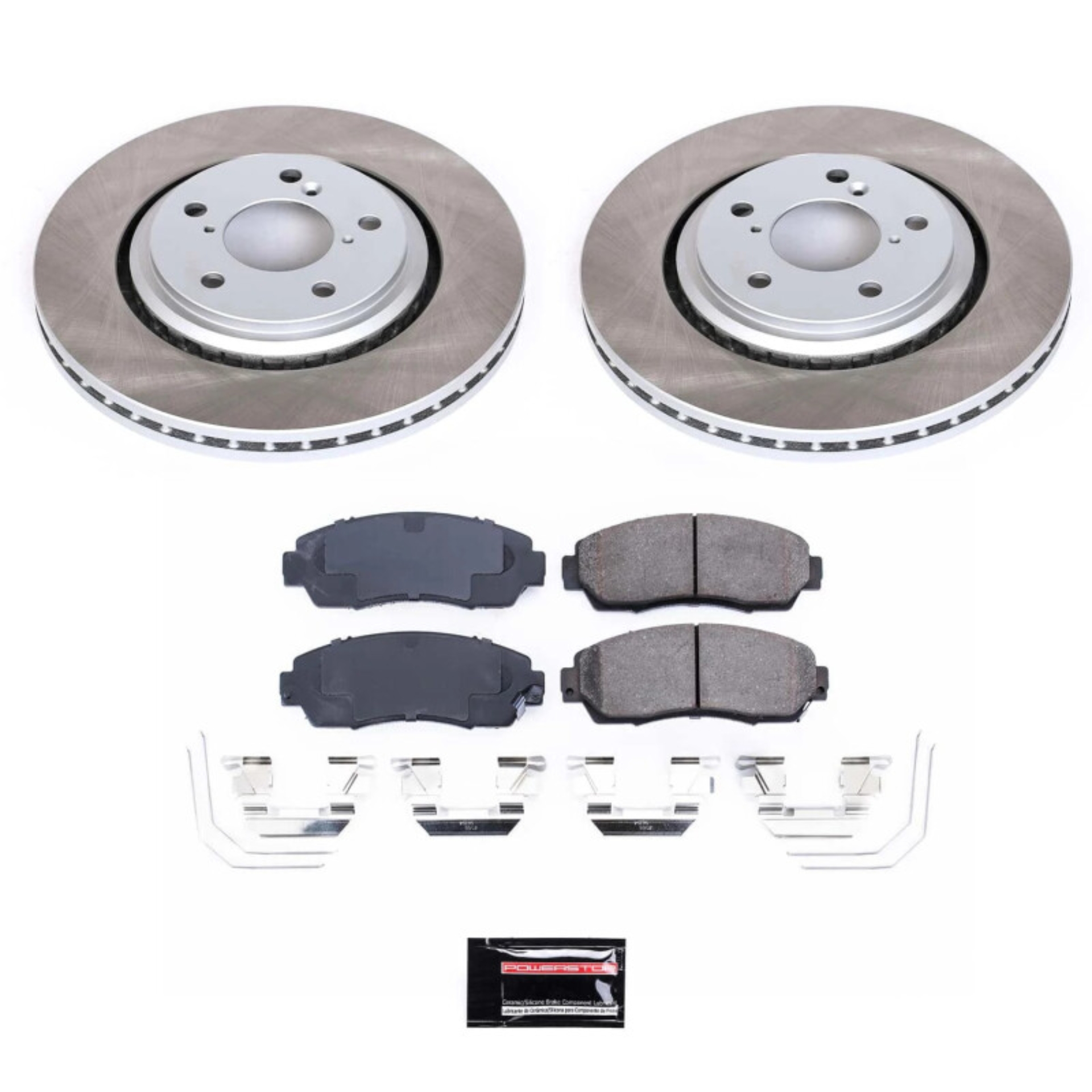Picture of Power Stop 19-22 Honda Passport Front Semi-Coated Rotor Kit