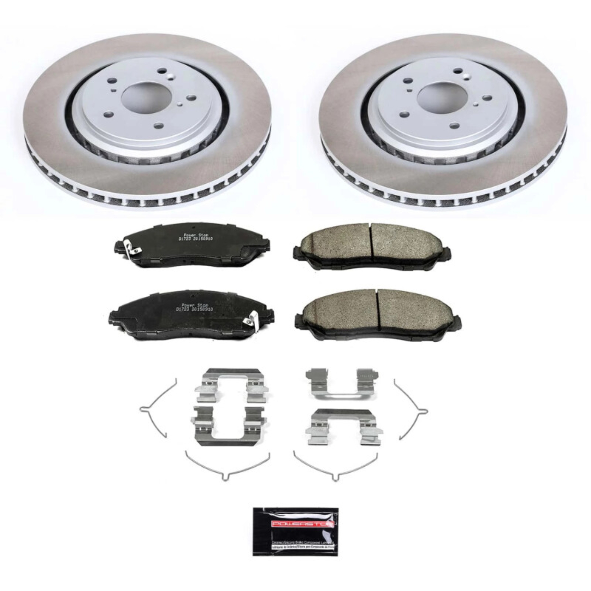 Picture of Power Stop 14-16 Acura MDX Front Semi-Coated Rotor Kit