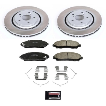 Picture of Power Stop 14-16 Acura MDX Front Semi-Coated Rotor Kit